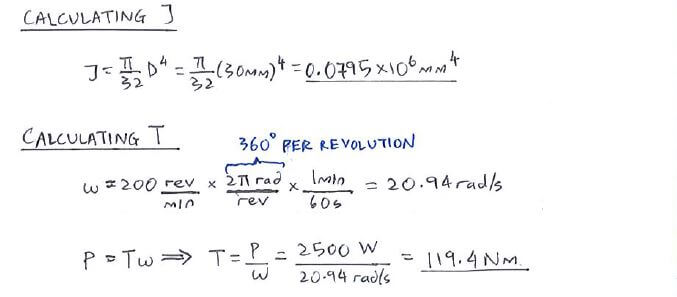 Power Transmission solution step 1