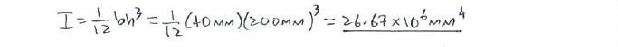 Transverse Shear Formula solution step 1