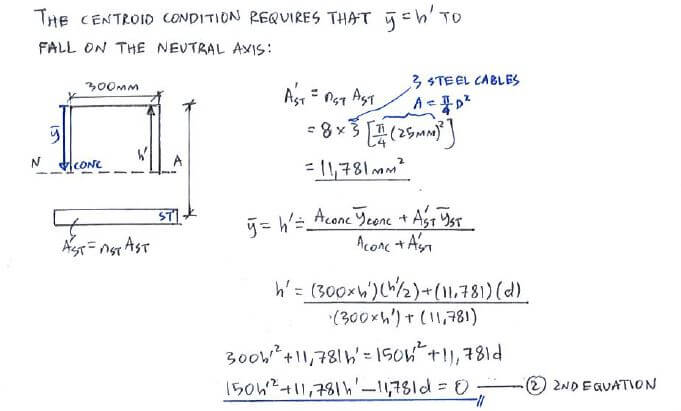 Reinforced Concrete Beams solution step 3