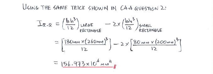 Parallel-Axis Theorem solution step 1