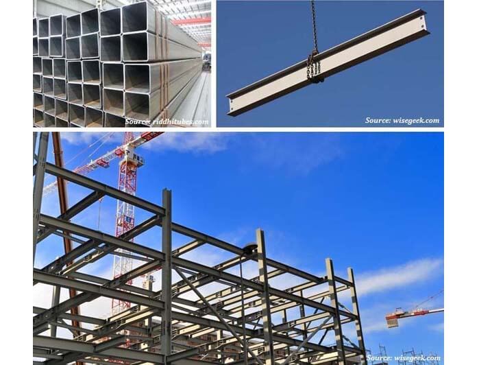Examples of structural beams in real life