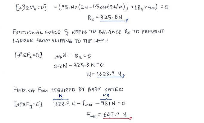 Dry Friction solution step 2